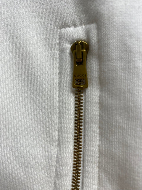 Gucci Women's Zip-Up Jacket - Made in Italy, Size XS | Luxury Fashion Outerwear for Casual & Evening Wear
