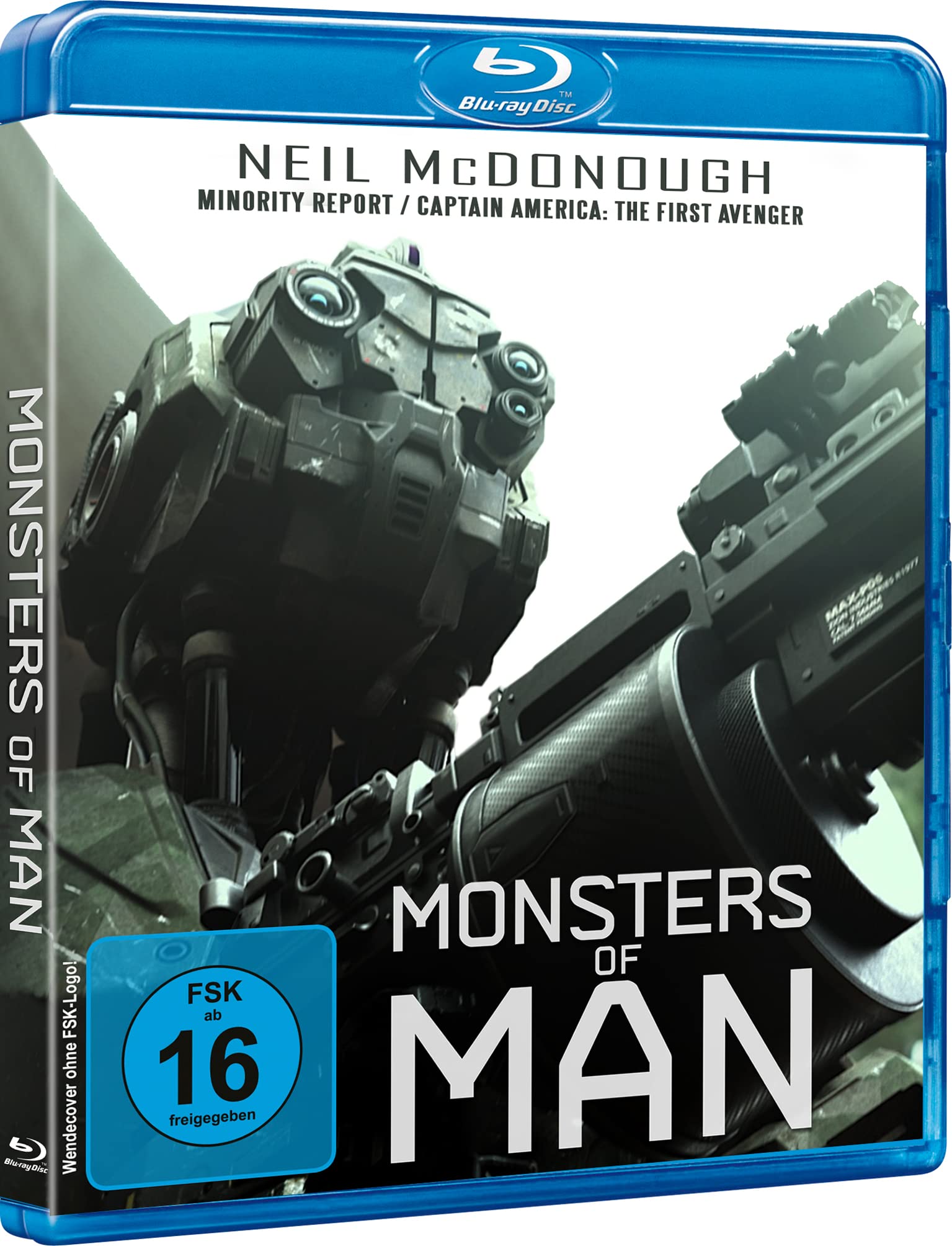 Monsters of Man [Blu-ray] - Sci-Fi Action Thriller Movie | HD Blu-ray Disc | Perfect for Movie Nights & Sci-Fi Collections