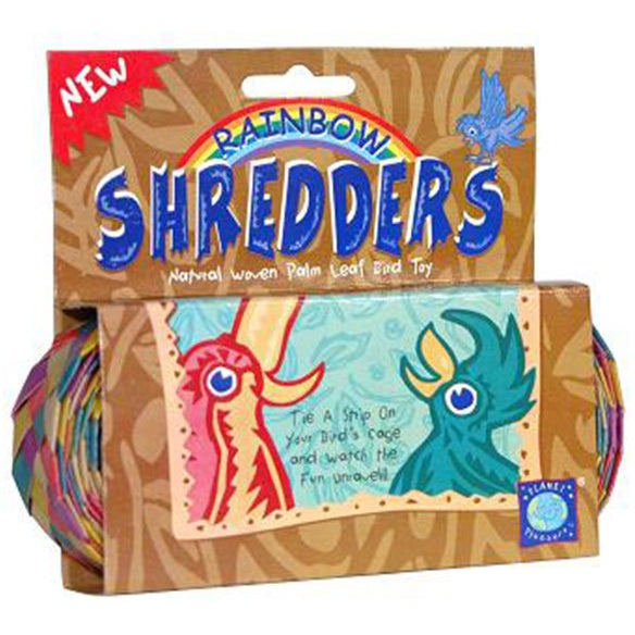 Rainbow Straight Large Shredders - Colorful Paper Shredder for Office, Home & School Use