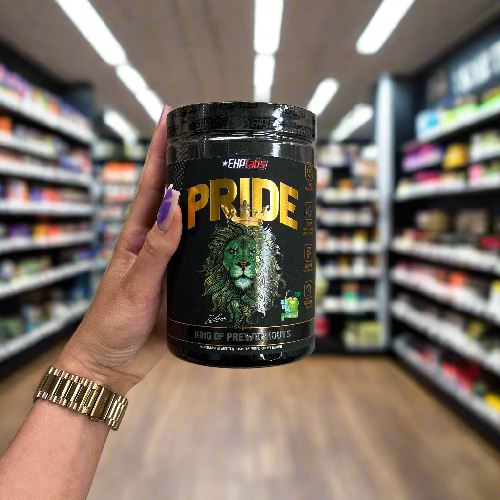 EHP Labs Pride Pre-Workout Powder - 40 Servings for Energy, Focus & Performance | Best for Gym, Bodybuilding & Fitness Training