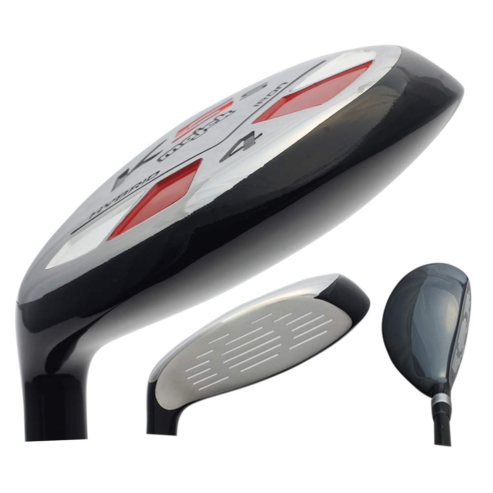 Left Handed Majek Golf Hybrid Club #4 - Senior Lady Flex (55+ Years, Tall 5'8