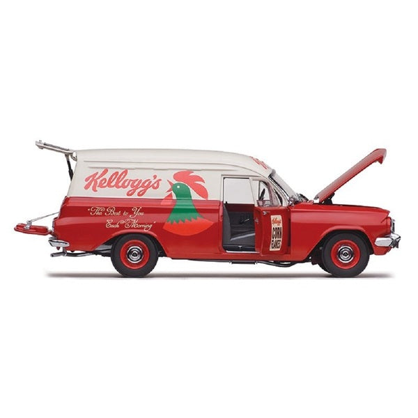 1:18 Scale Classic Carlectables EH Holden Panel Van Kellogg's Edition Diecast Model Car 18734 - Perfect for Collectors, Display, and Nostalgic Gift Giving