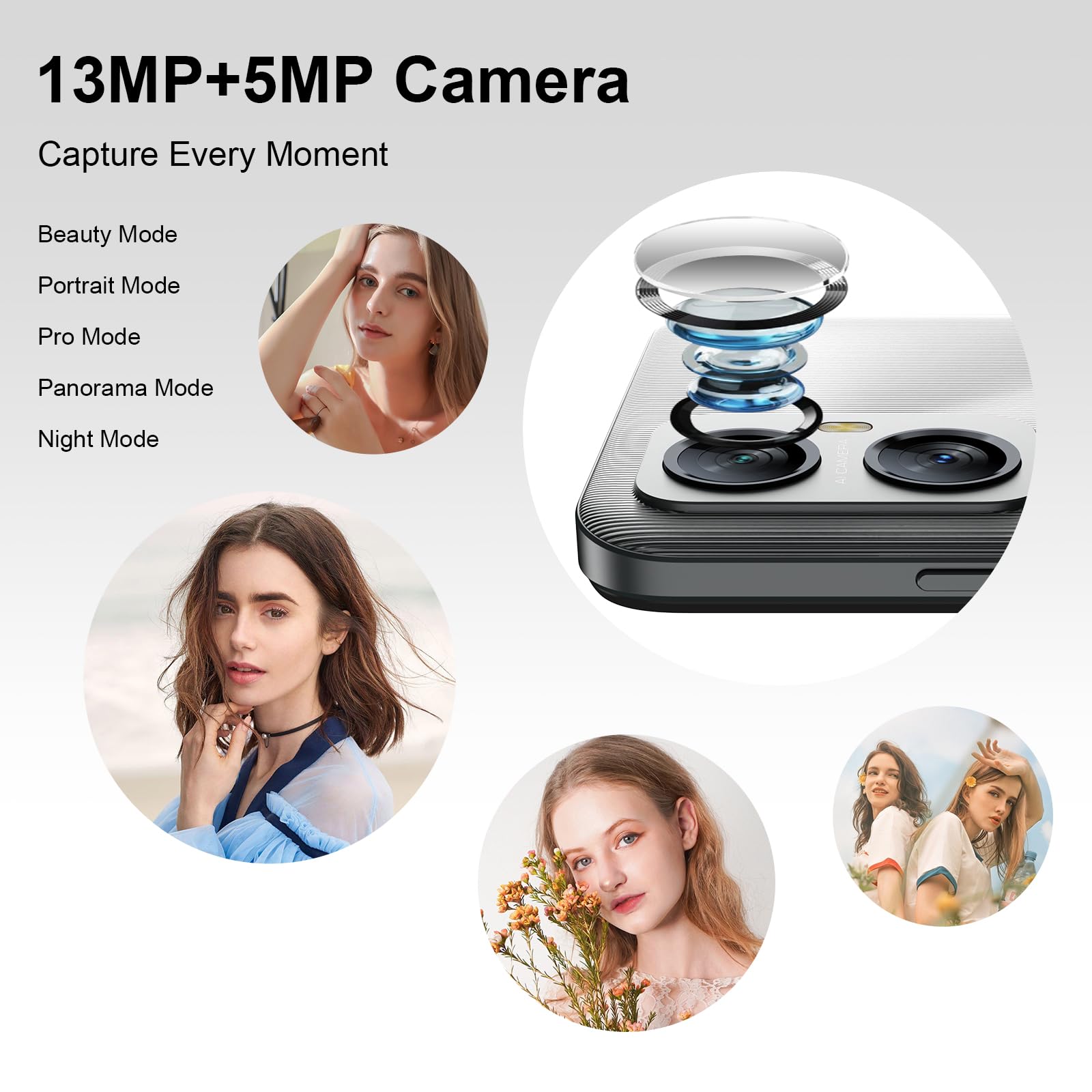 Blackview A52Pro Smartphone 2024 - 8GB RAM 128GB/1TB Storage, 6.52