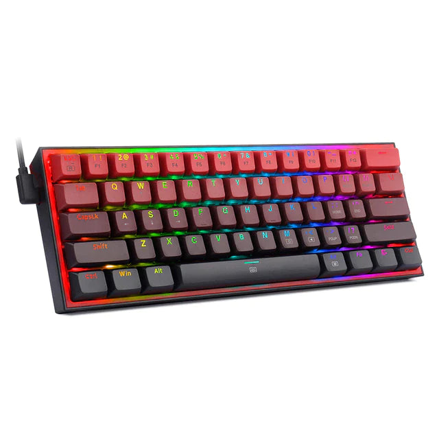 Best Wired Mechanical Gaming Keyboard for PC & Mac - RGB Backlit, Anti-Ghosting, N-Key Rollover - Perfect for Gaming, Typing & Office Work