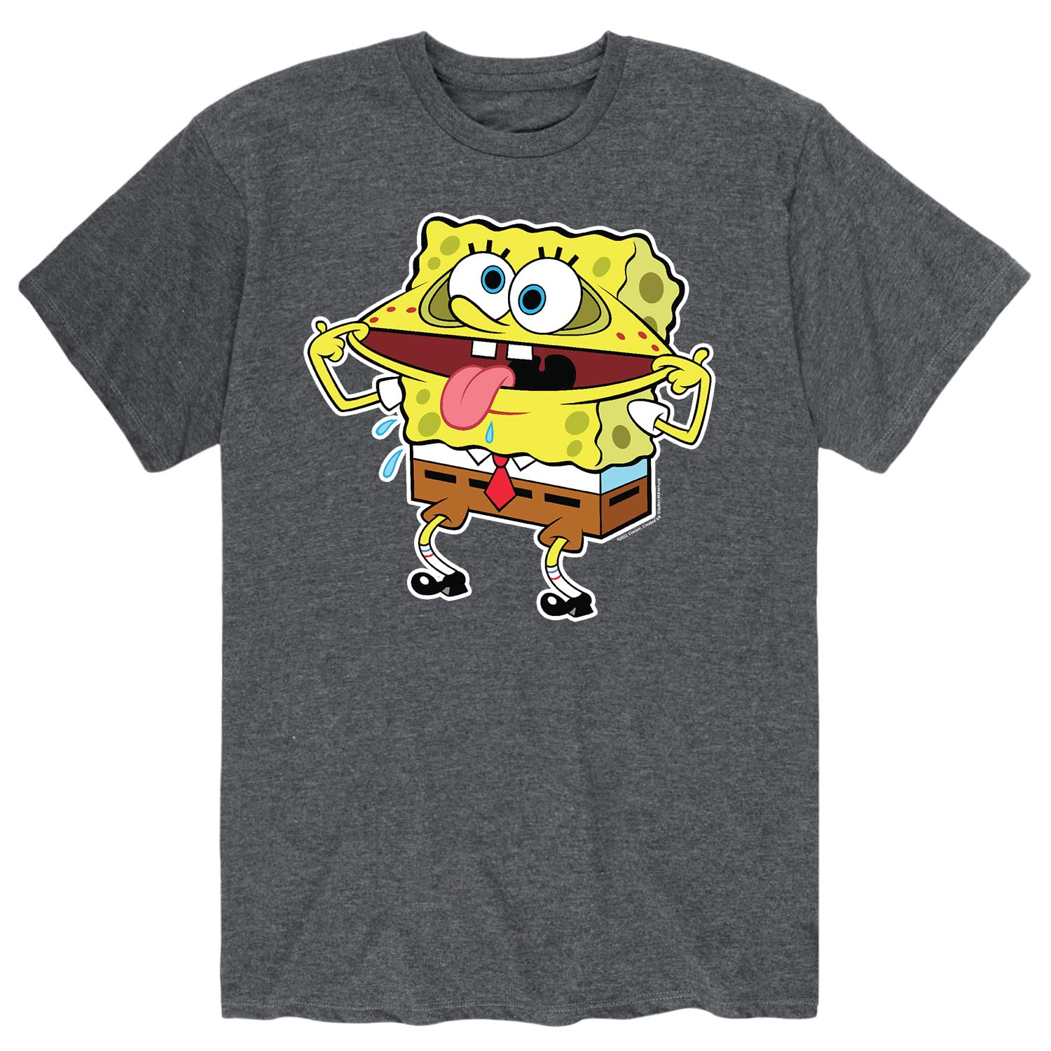 Spongebob Squarepants Men's Graphic T-Shirt - Fun Times Short Sleeve Cotton Tee - Casual Wear for Beach, Party & Everyday Outfits