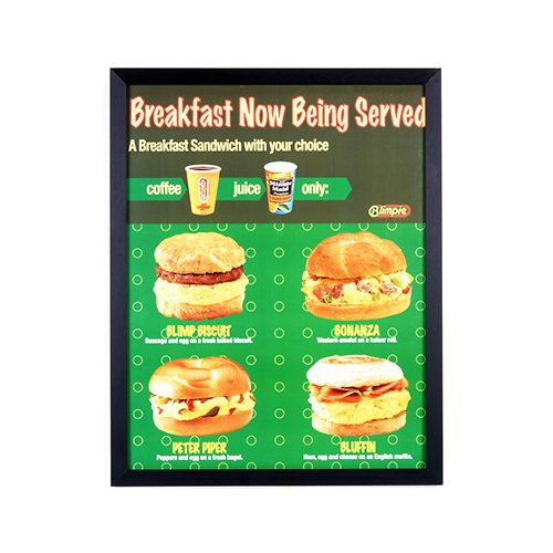 16x20 Euro Style Poster Frame - Top & Side Load for Easy Insertion - Perfect for Home Decor, Office Signs, and Art Displays