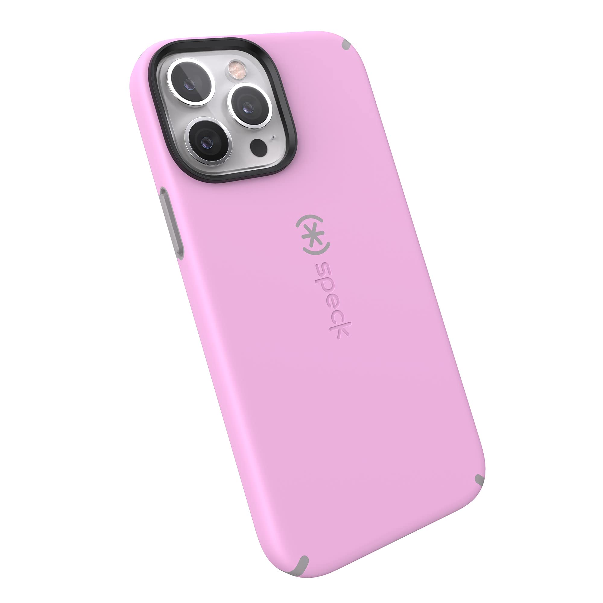 Speck CandyShell Pro MagSafe Case for iPhone 13 Pro Max & iPhone 12 Pro Max - Shockproof Protection in Aurora Purple & Cathedral Grey | Perfect for Work, Travel & Everyday Use