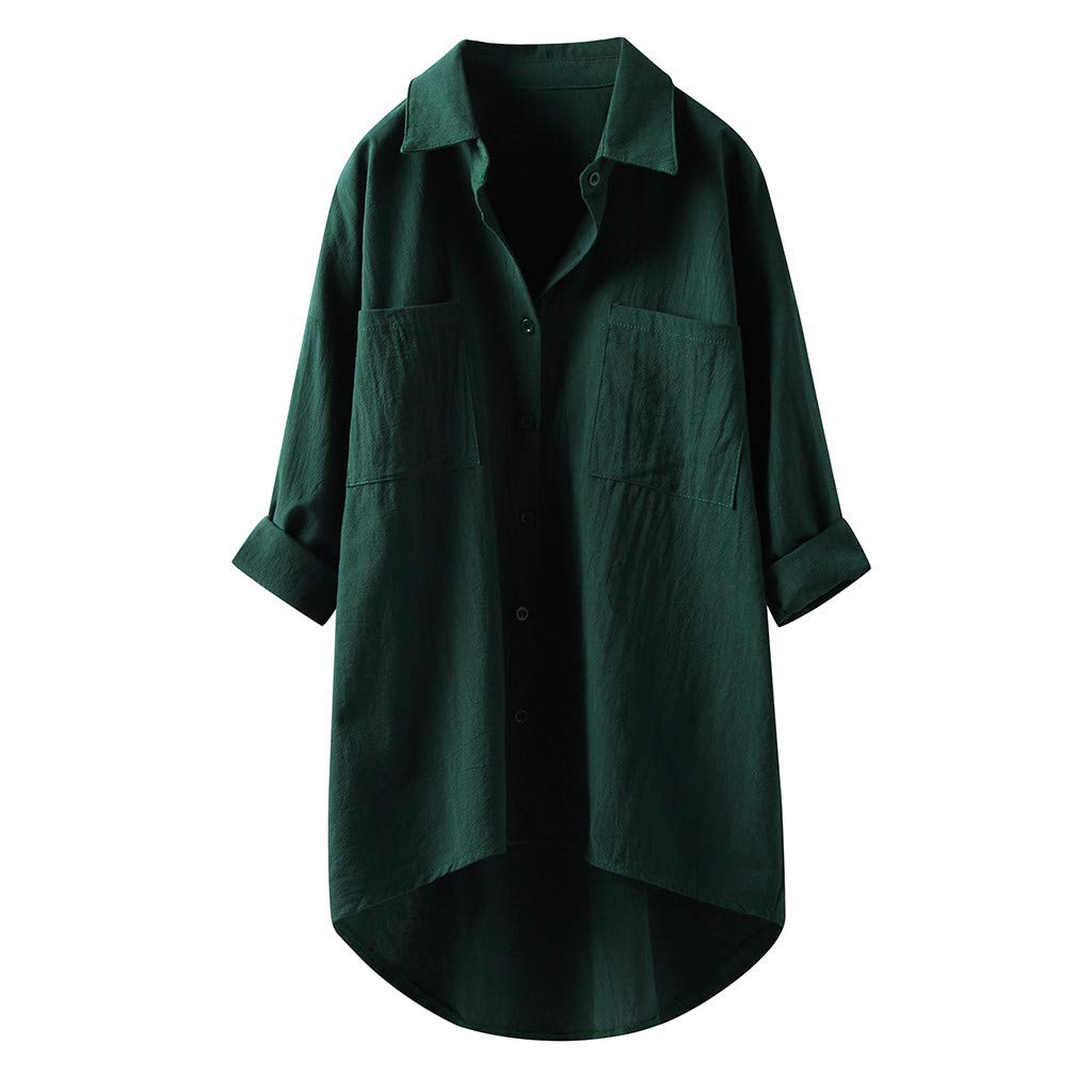 Women's Summer Work Shirt - Dolman Sleeve Casual Top for Office & Spring Outings