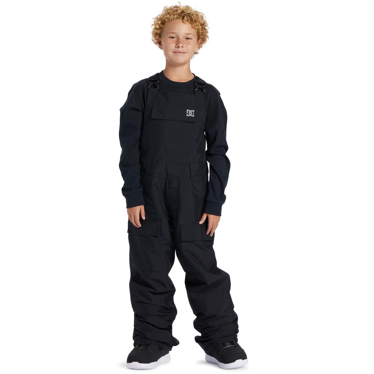 DC Youth Insulated Snow Bib Pants - Waterproof Winter Snowsuit for Boys & Girls - Perfect for Skiing, Snowboarding & Outdoor Winter Activities