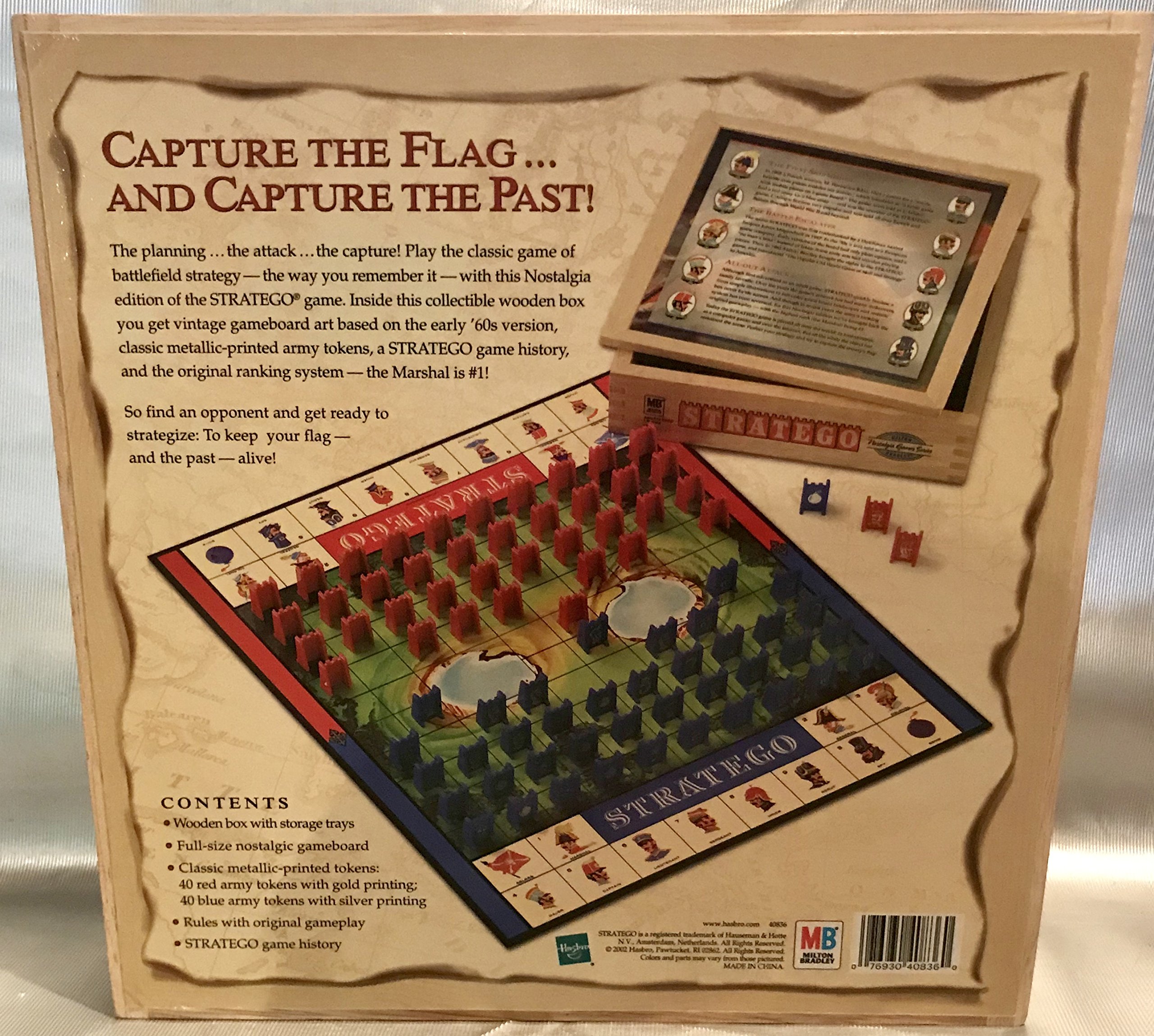Hasbro Gaming Stratego Nostalgia Edition - Classic Board Game Strategy for Adults & Families | Perfect for Game Nights, Family Gatherings & Strategy Lovers