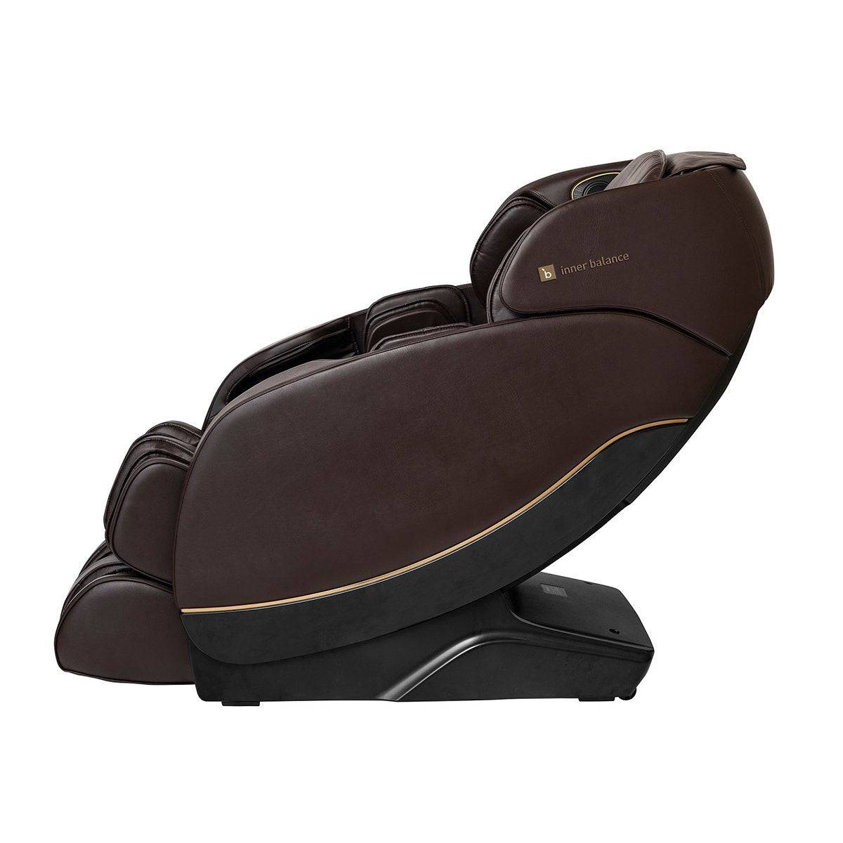 Premium Inner Balance Wellness Jin 2.0 Deluxe Heated SL-Track Zero Gravity Massage Chair for Home & Office Relaxation - Full Body Shiatsu Massage with Heat Therapy for Stress Relief & Pain Management