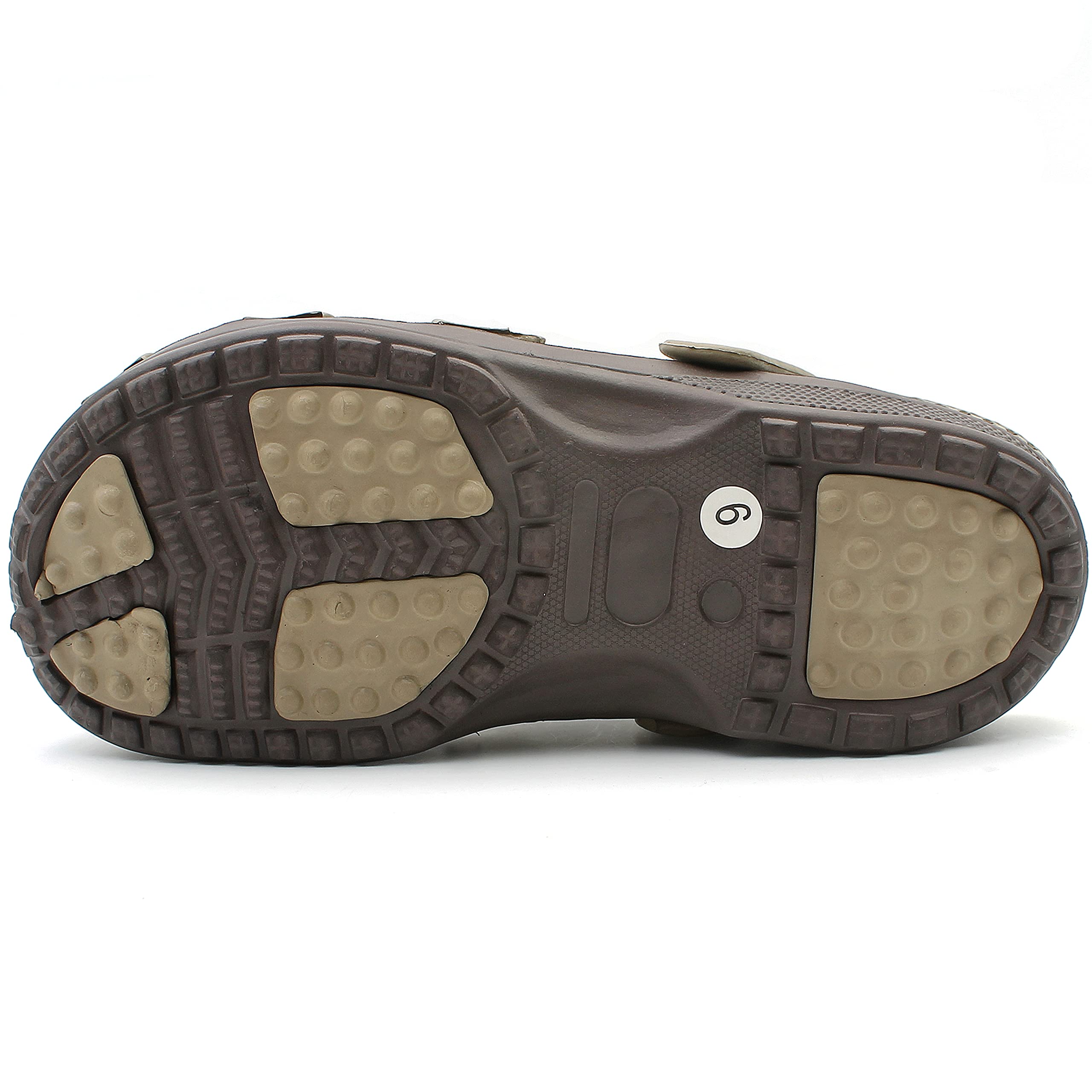 Men's Garden Clogs Shoes - Breathable Two-Tone Summer Sandals & Slippers for Beach, Backyard, Poolside Relaxation - Perfect for Outdoor, Casual Wear & Water Activities