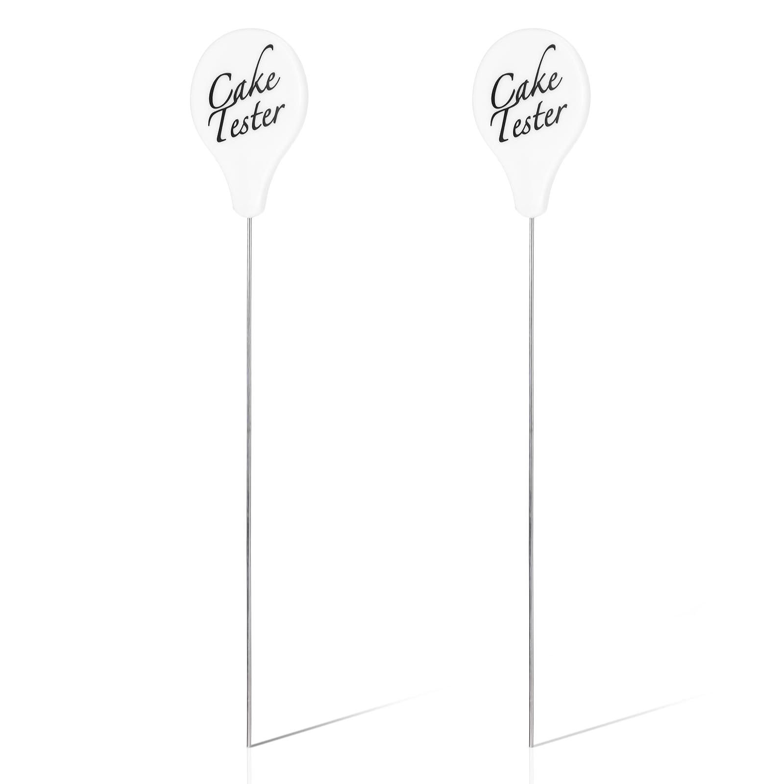 Mabor 2-Pack Stainless Steel Cake Tester Kit - Professional Baking Doneness Tool for Cakes, Cupcakes & Bread - Essential Kitchen & Home Bakery Accessories for Perfect Baking Every Time (Great for Bakers & Cooking Enthusiasts)