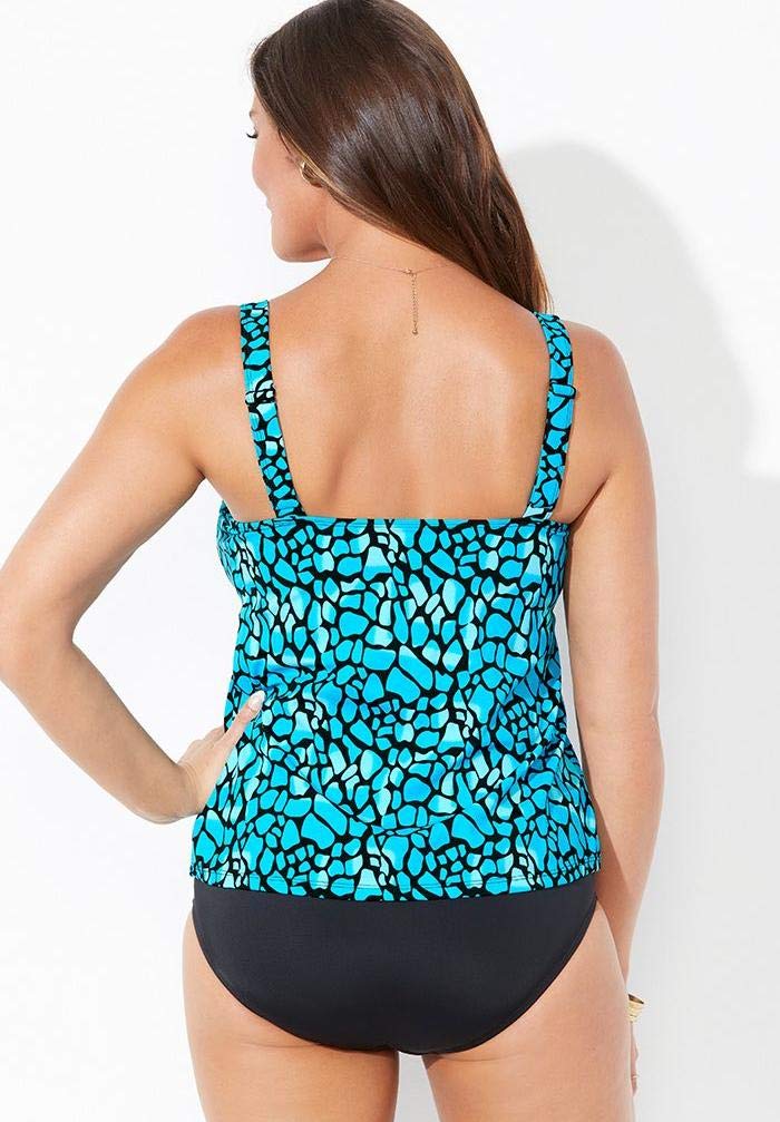 Flared Tankini Swimsuits for Women - Comfortable & Stylish Two-Piece Bathing Suit for Beach, Pool & Vacation