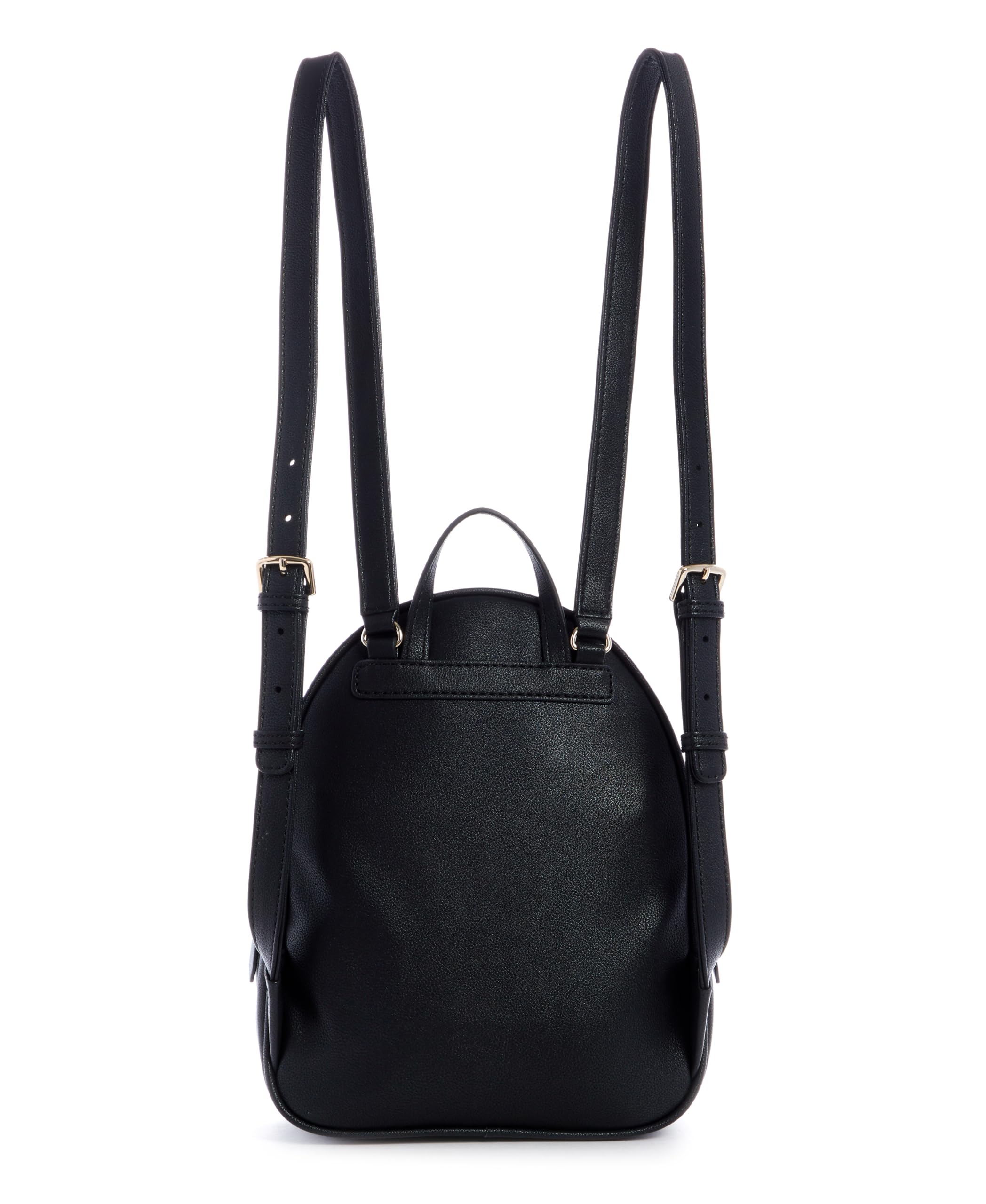 GUESS Genuine PU Leather Backpack for Women & Men - Stylish Denim Design, Durable & Spacious for School, Work, Travel & Everyday Use