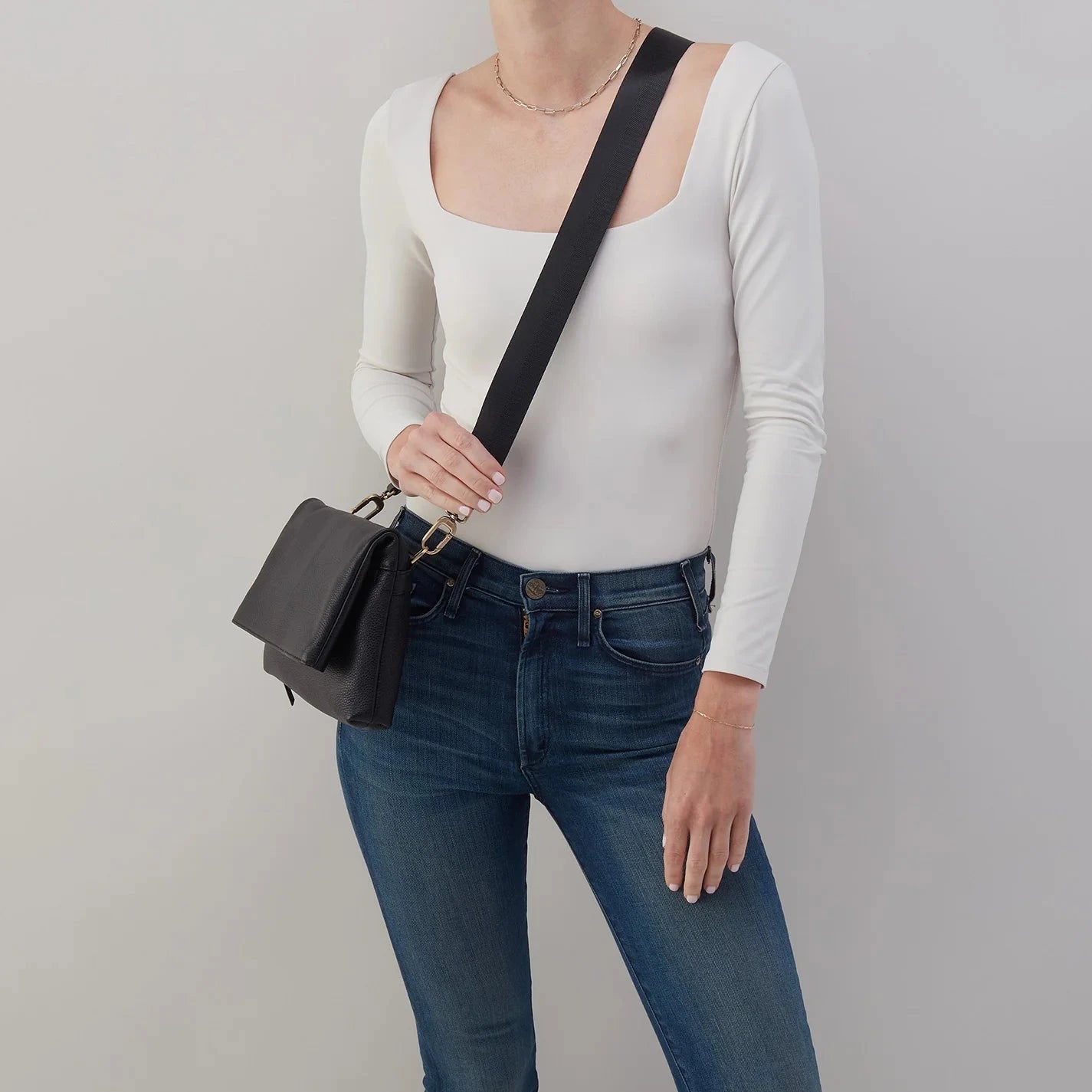 HOBO GRANT CROSSBODY MEDIUM - Stylish Leather Shoulder Bag for Women | Perfect for Work, Travel & Everyday Use