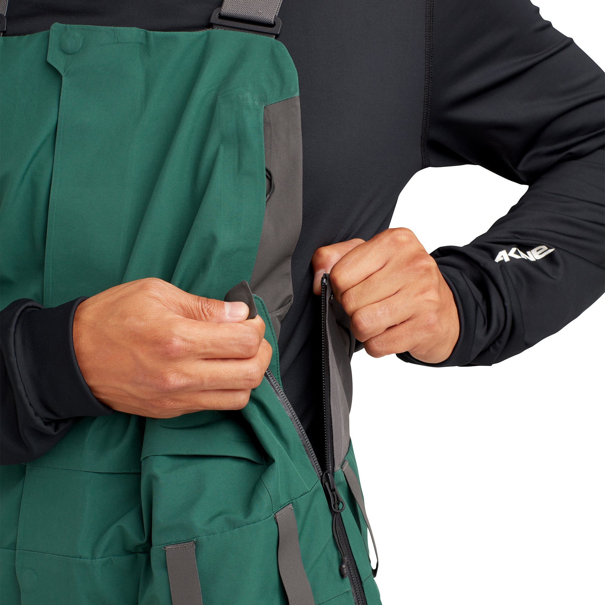 Stoker Gore-Tex 3L Bib Pants for Men - Waterproof Ski & Snowboard Bib Overalls for Winter Sports & Outdoor Activities