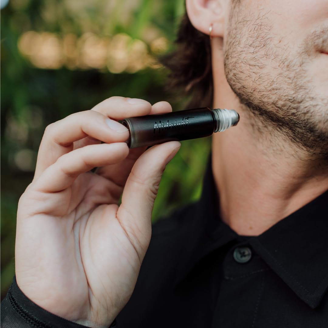 RawChemistry Midnight Pheromone Infused Cologne for Men - Roll-On Pheromone Cologne | Long-Lasting Fragrance for Men | Date Night & Special Occasion Cologne