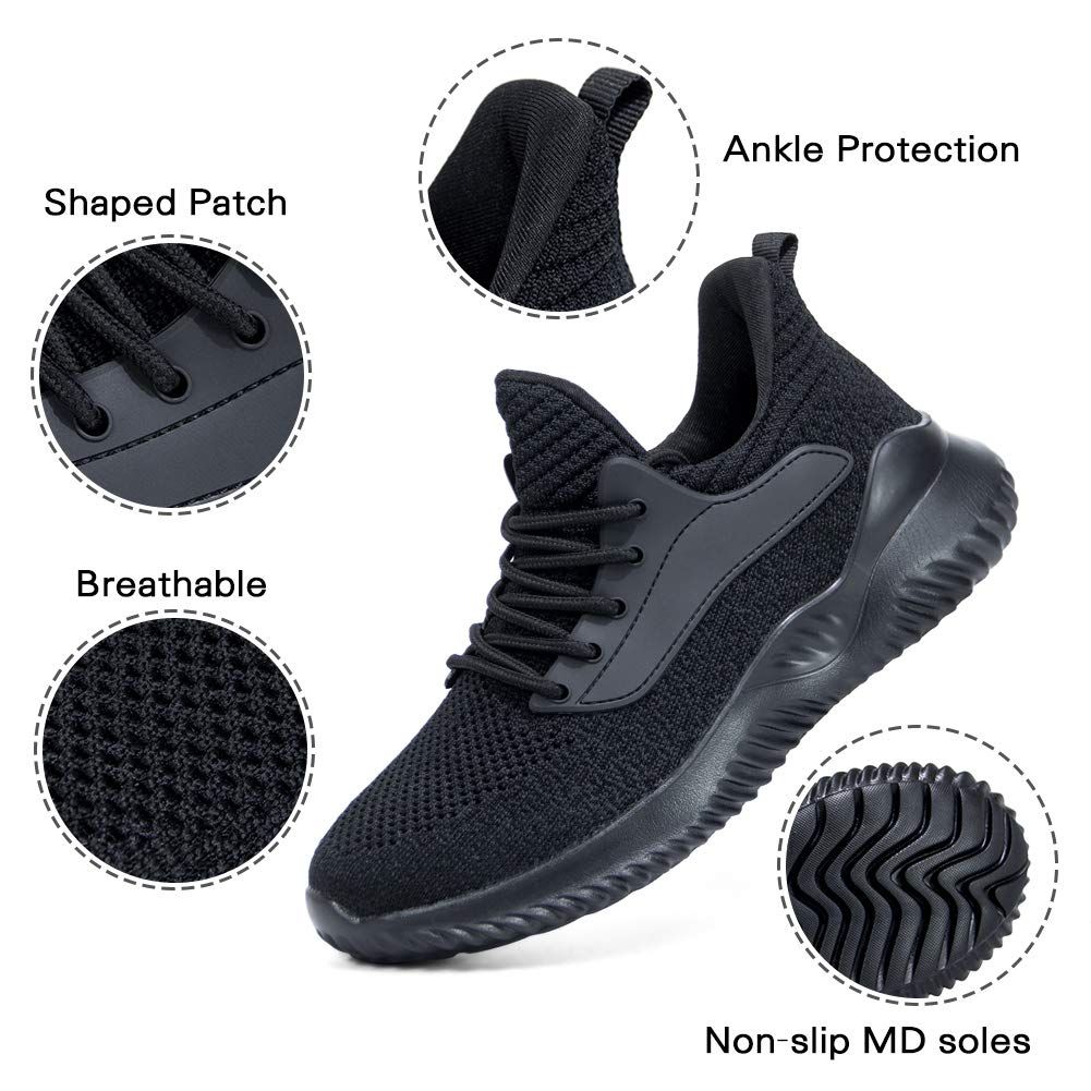 **Men's Slip-On Walking Sneakers with Memory Foam - Lightweight Breathable Running Shoes for Gym, Jogging, Tennis & Outdoor Activities | Perfect for Workouts, Casual Wear & Daily Comfort**