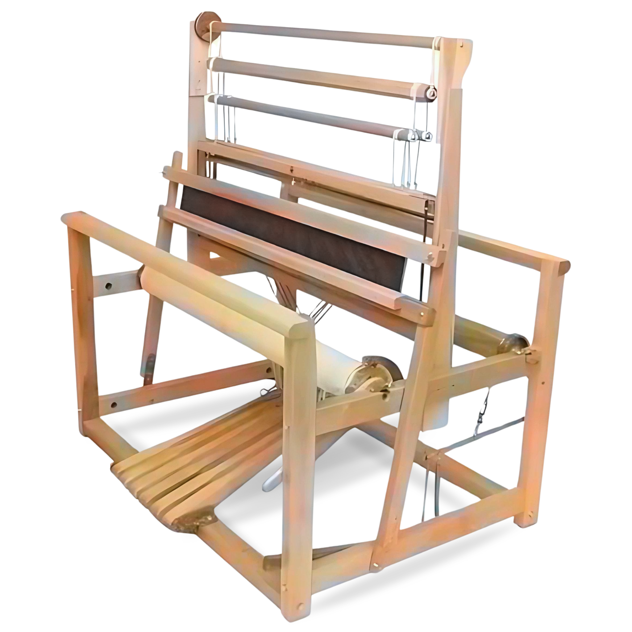 Leclerc Mira II Counterbalance Floor Loom - Premium 4-Harness Weaving Loom for Home Studio & Professional Use | Perfect for Tapestry, Scarves & Fabric Weaving Projects