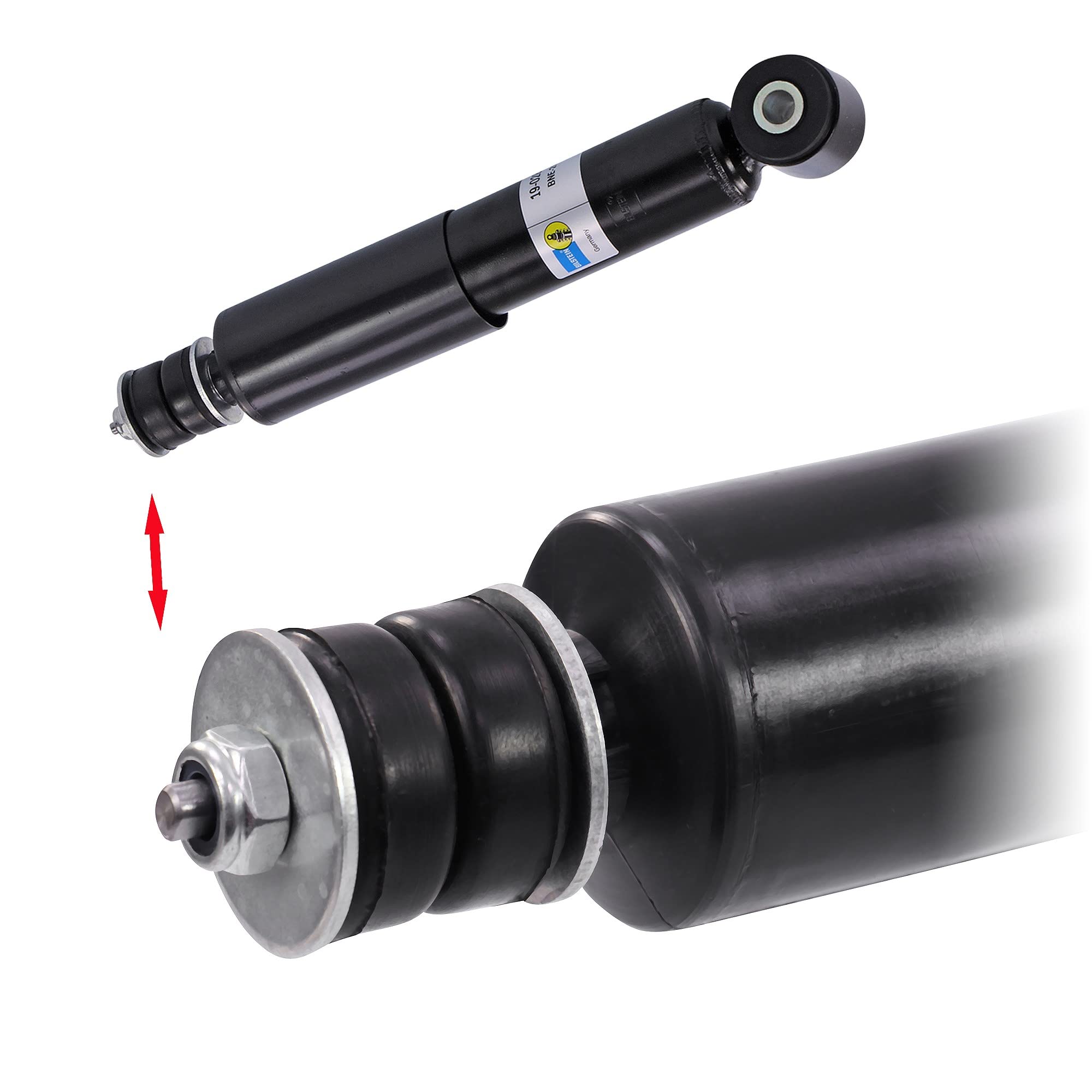 Bilstein 19-028514 Shock Absorber - Heavy Duty Replacement for Smooth Ride - Perfect for Trucks, SUVs and Off-Road Vehicles