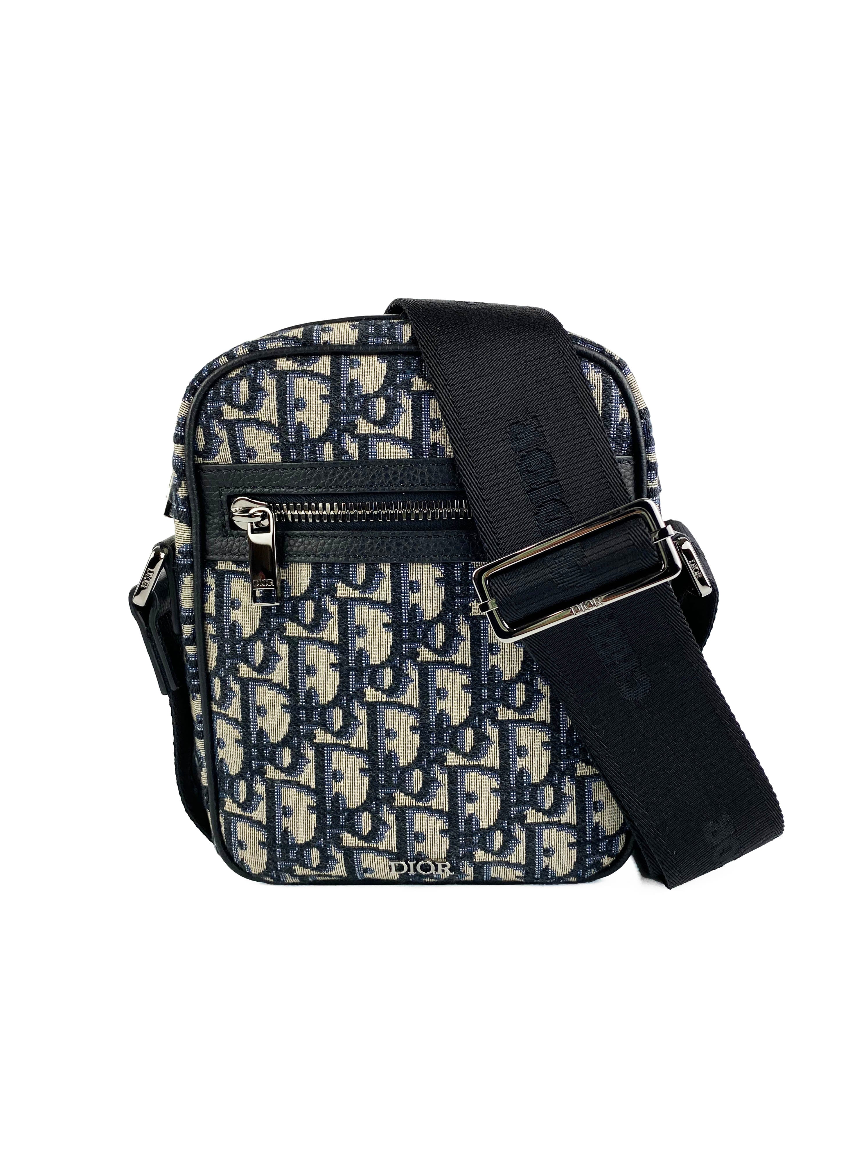 Christian Dior Oblique Vertical Pouch - Luxury Crossbody Bag for Women | Fashionable Designer Handbag for Daily Use, Parties & Travel