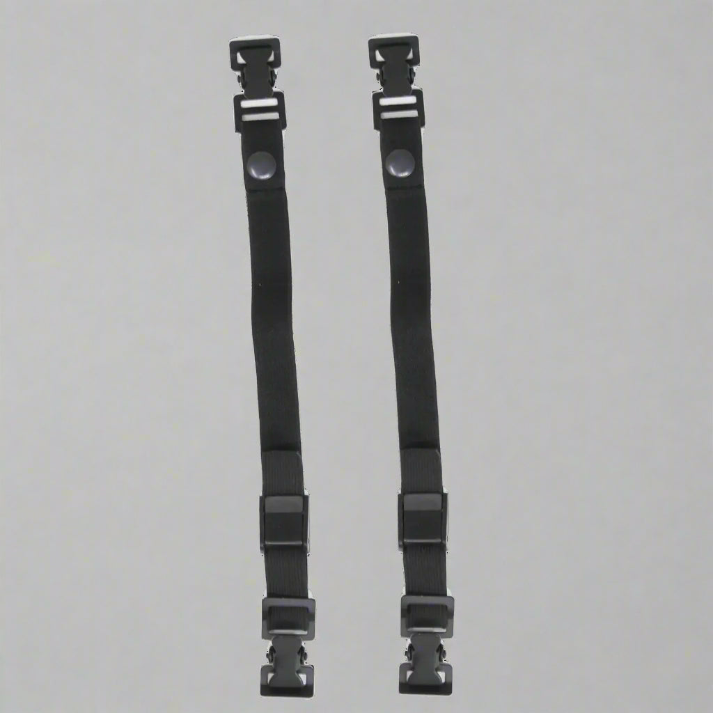 Black Snap Motorcycle Riding Pants with Tie Down Straps - Durable Biker Pants for Men & Women - Perfect for Long Rides, Commuting & Adventure Motorcycling