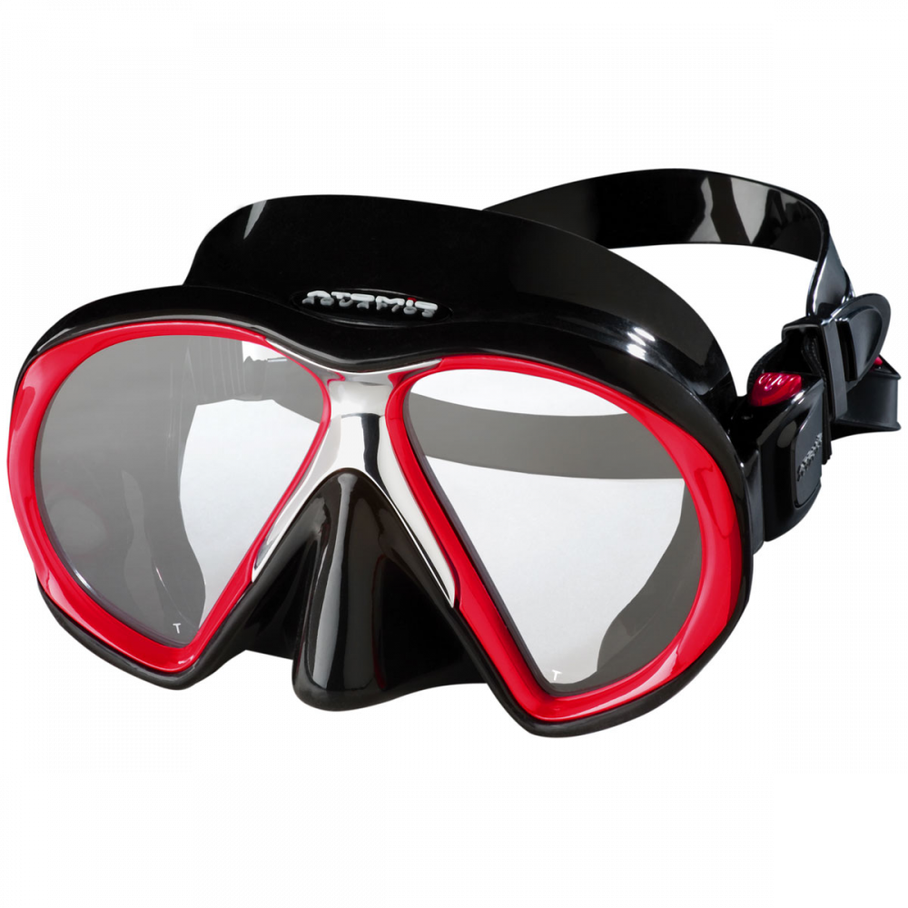 Atomic Aquatics SubFrame Dual Lens Scuba Diving Mask - Perfect for Snorkeling, Freediving & Underwater Photography
