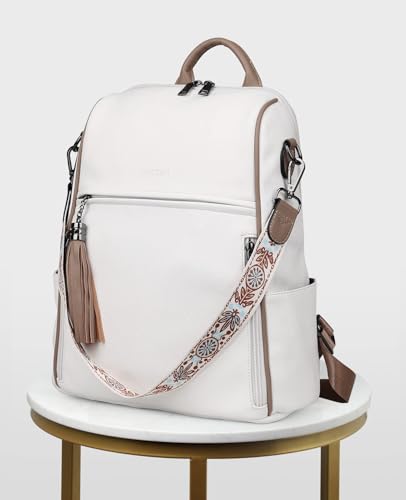 Pure White With Brown