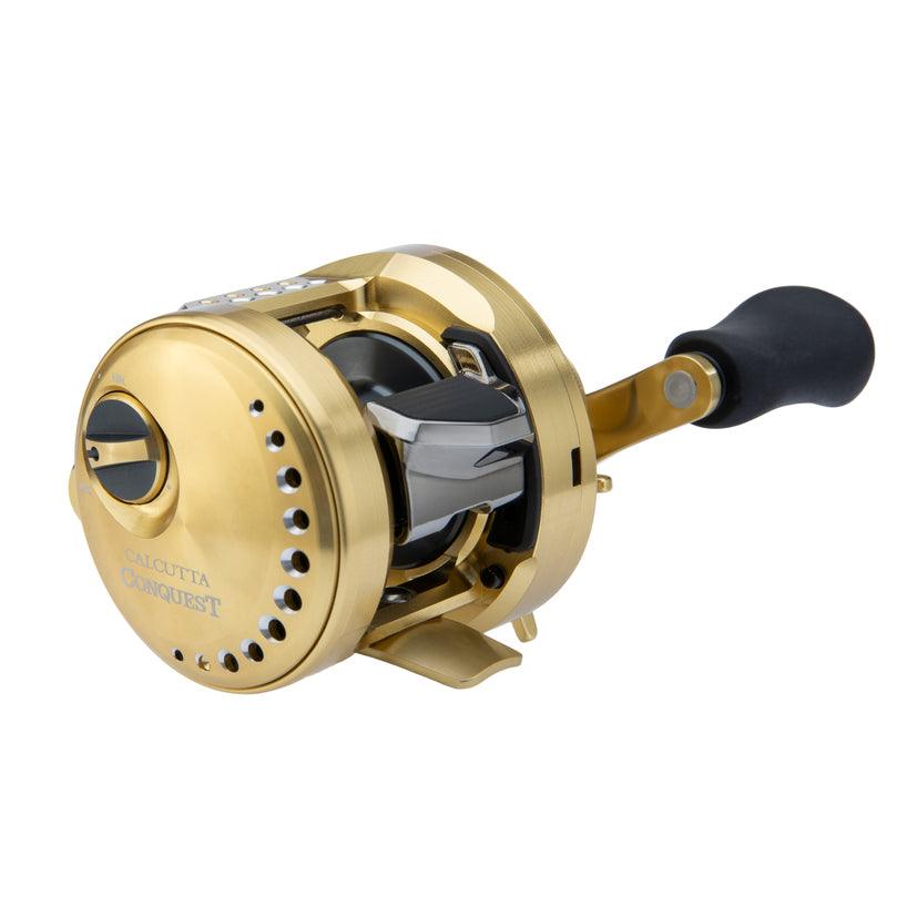 Shimano Calcutta Conquest 100 & 200 Baitcasting Fishing Reels - Premium Saltwater & Freshwater Fishing Gear for Bass, Trout, and Big Game Anglers
