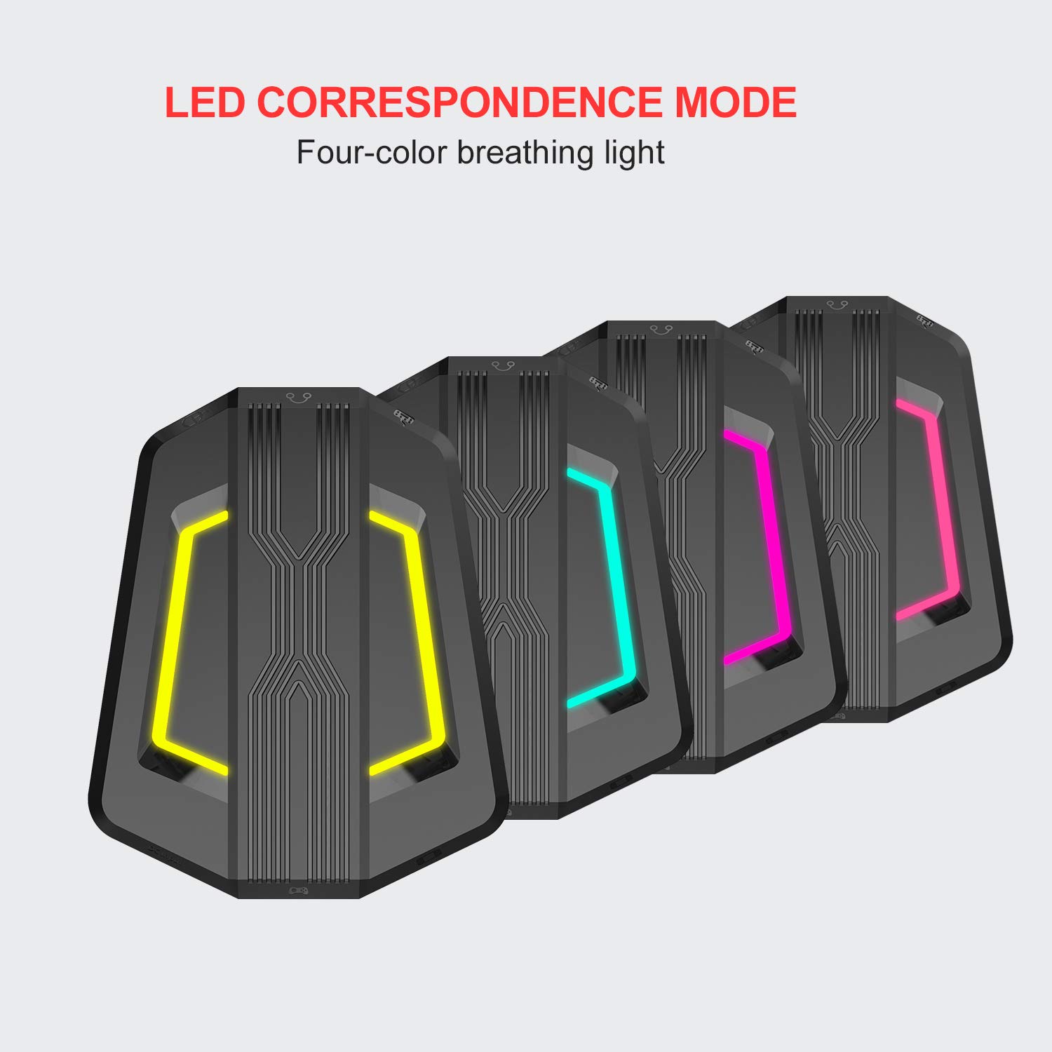 UrChoiceLtd LED Backlit Gaming Controller Converter - Type-C USB Keyboard & Mouse Adapter for PS4, Xbox One, Xbox 360, Nintendo Switch & PS3 (Black) | Perfect for Competitive Gaming & Console FPS Play