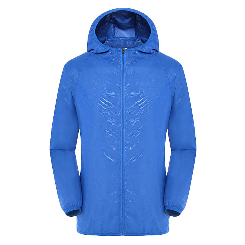 Waterproof Windbreaker Jacket for Men & Women - Ultra-Lightweight Raincoat with Windproof Design - Perfect for Hiking, Travel & Outdoor Activities