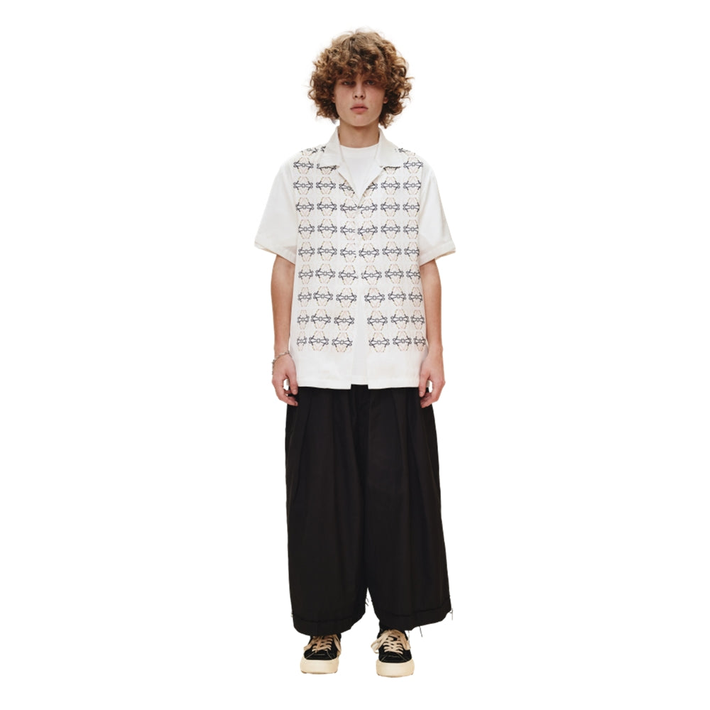 Ori Frederiqo Loewe Logo Shirt for Men - Premium White Cotton T-Shirt with Branded Design (Oricfwofp24206Wt) - Casual Wear, Street Style & Everyday Outfits