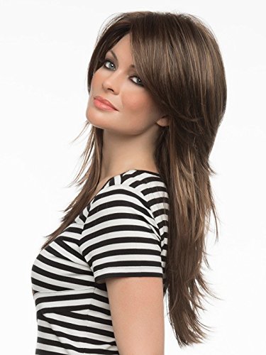 Envy Wigs Sheena Synthetic Wig in Chocolate Caramel - Natural Look for Everyday Wear & Cosplay