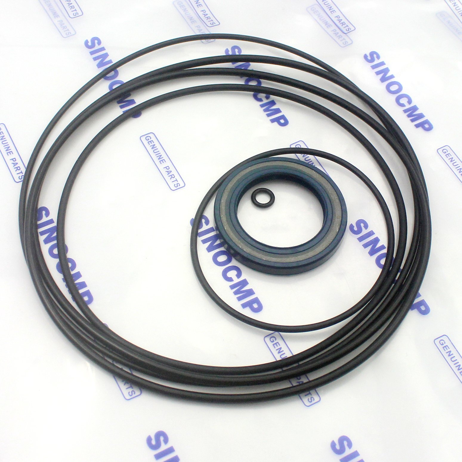 SINOCMP PC350-8 Swing Motor Seal Kit Replacement for Komatsu PC350-8 PC350LC-8 Excavator - Heavy Duty Hydraulic Seals for Construction Equipment Repair