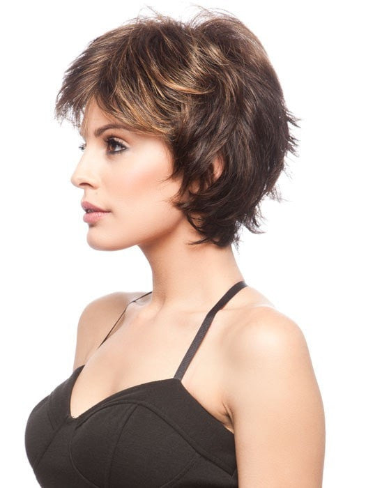 Adelle Synthetic Wig with Basic Cap - Soft & Natural Looking Hairpiece for Women | Perfect for Cosplay, Costume Parties & Everyday Wear