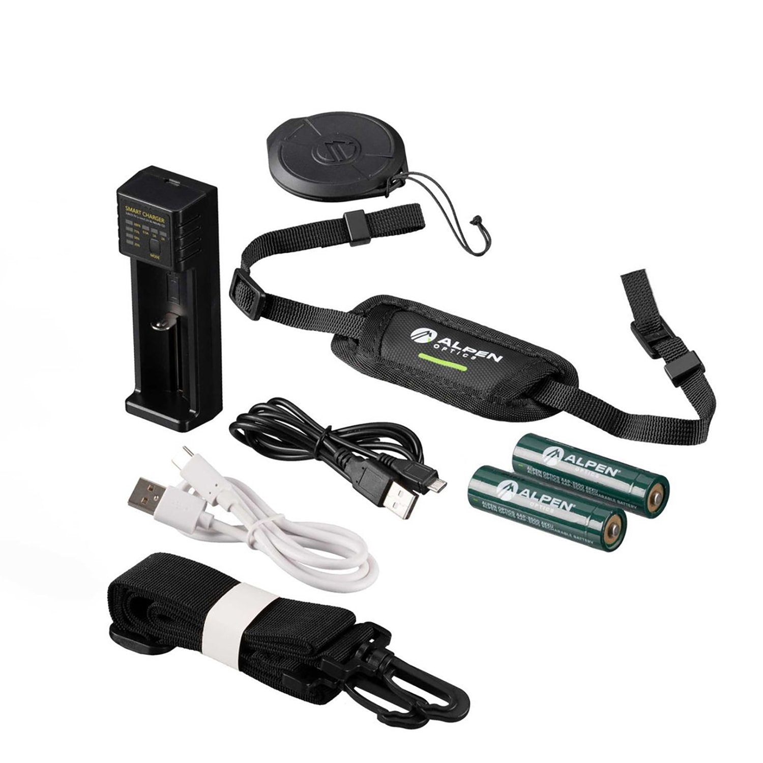 Alpen Optics Apex 25mm HD AMOLED Thermal Monocular with Wi-Fi & Monopod Kit - Hunting, Wildlife Observation, Night Vision, Security Surveillance