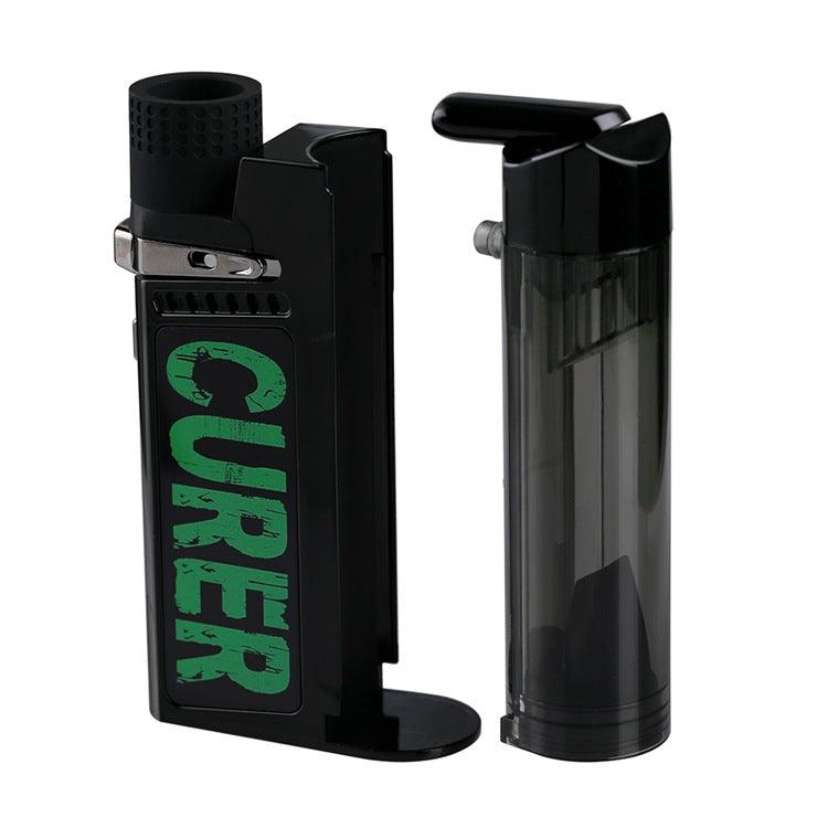 LTQ Curer Kit 3-in-1 Dry Herb Wax & Oil Vaporizer - 1500mAh Rechargeable Battery for Portable Vaping | Perfect for Home Use, Travel & Outdoor Activities