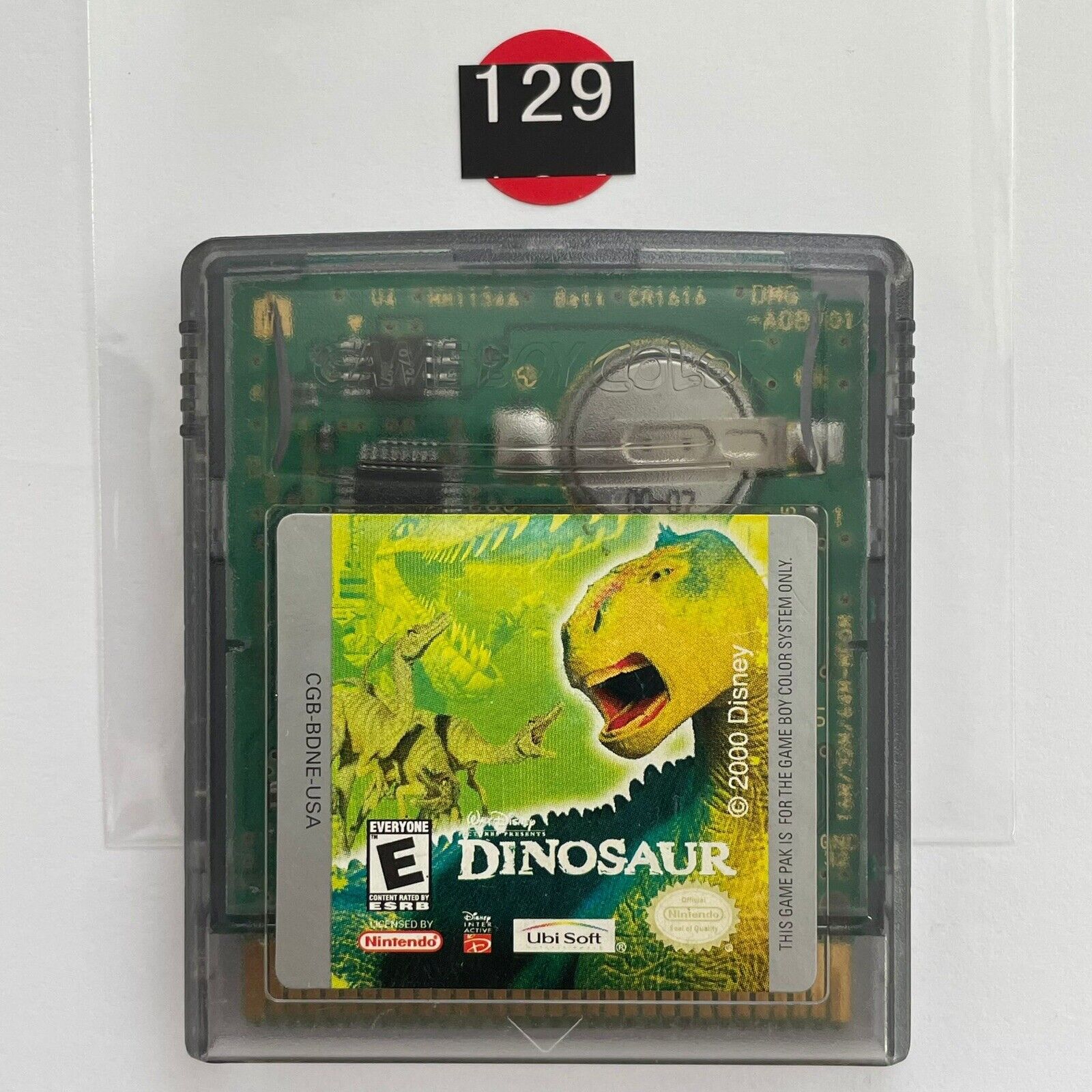 Dinosaur Nintendo Gameboy Color Handheld Console - Retro Gaming Device for Kids & Adults, Perfect for Travel, Gifts, and Classic Game Collection