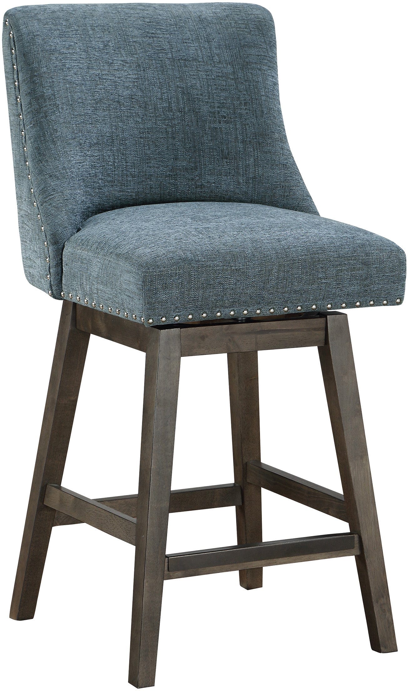 Navy Fabric / Grey Frame