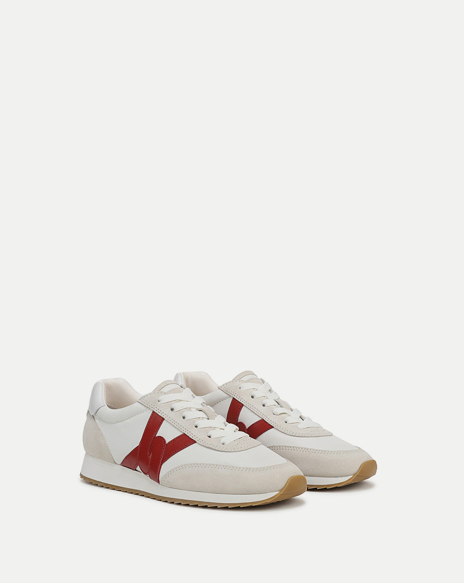 Penrose Sneakers for Women - Lily Poppy Red Fashion Running Shoes | Comfortable & Stylish for Walking, Gym, and Casual Wear