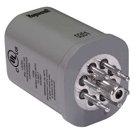 12VDC 8-Pin Hermetically Sealed Relay - High Performance Automotive & Industrial Electrical Relay for Circuit Control - Perfect for Automotive Systems, HVAC, and Industrial Equipment