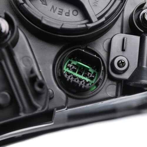 2019-2020 Hyundai Elantra Headlight Assembly Set - Driver & Passenger Side (Left+Right) Replacement Parts - Perfect for Night Driving & Foggy Conditions