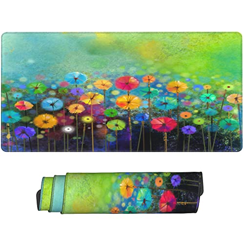 Abstract Watercolor Flowers