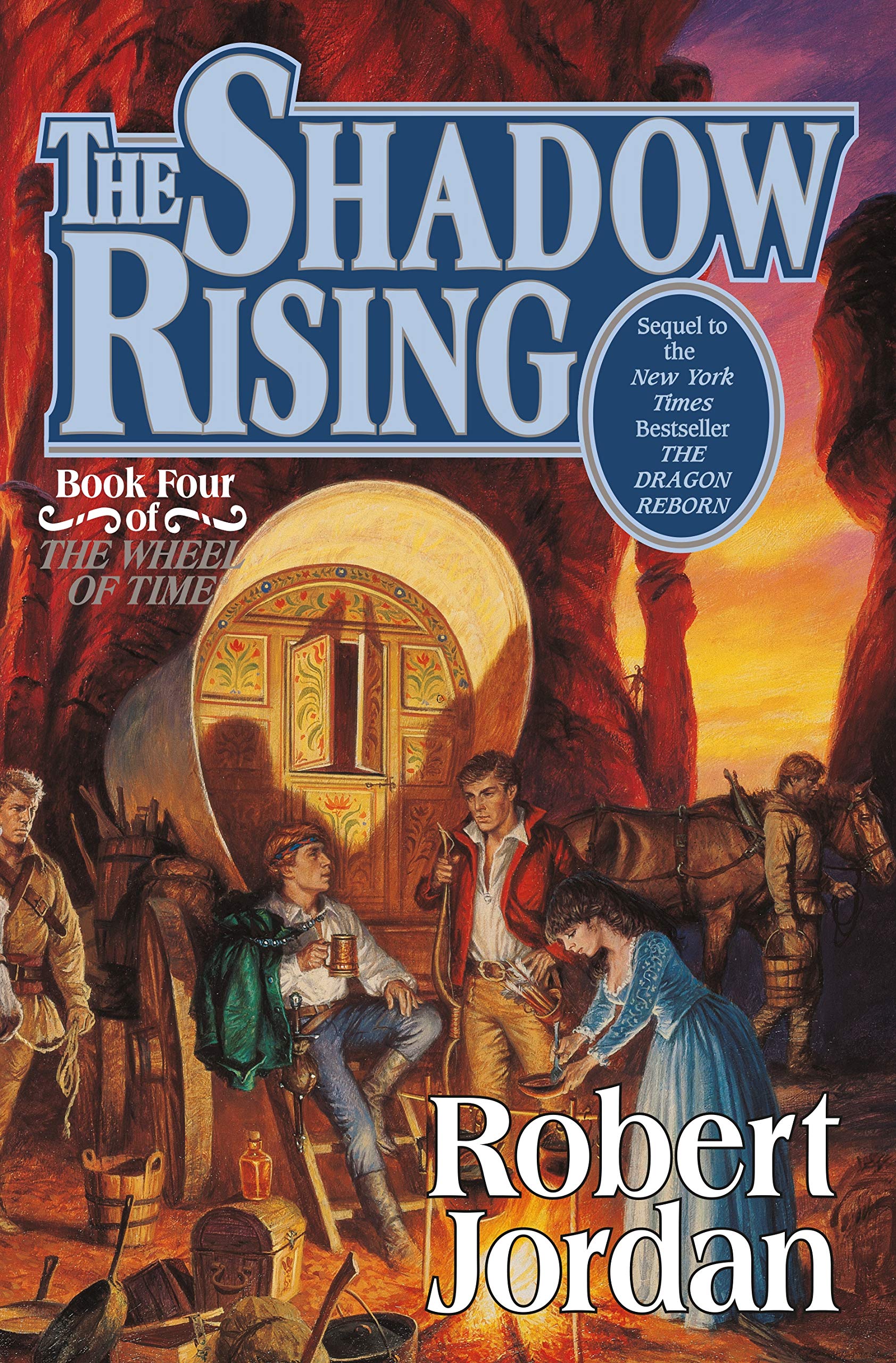 The Shadow Rising (The Wheel of Time, Book 4) - Epic Fantasy Novel by Robert Jordan - Perfect for Fantasy Book Lovers & Wheel of Time Series Fans