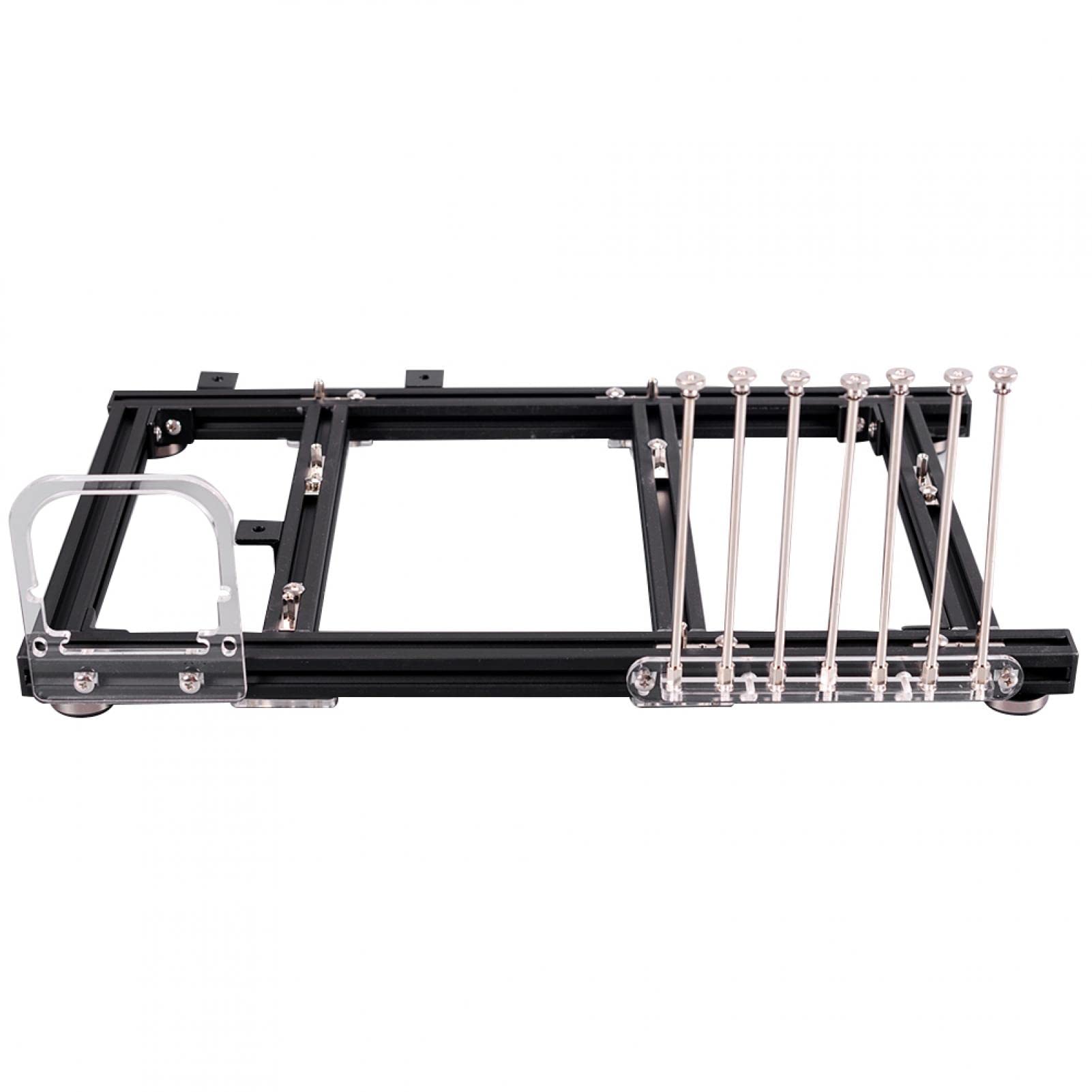 Open Frame 20x20 Aluminum Alloy ATX PC Case - DIY Computer Chassis for Overclocking & Testing | Perfect for Gaming Rigs, Workstations & PC Builders