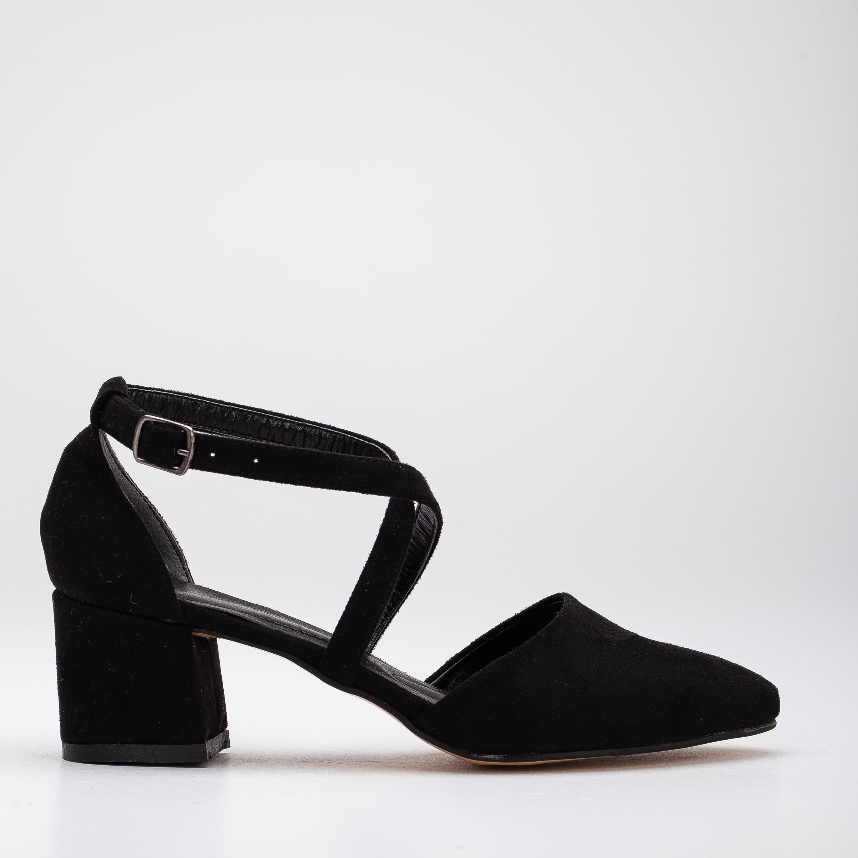 Black Suede Heels for Women - Elegant Pointed Toe High Heel Pumps - Perfect for Weddings, Parties & Office Wear