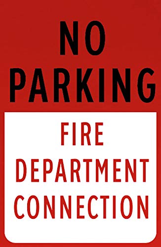 Vinyl Safety & Warning Stickers Bundle - No Parking FDC Sign + Warehouse Signs - 3 Pack (3.5