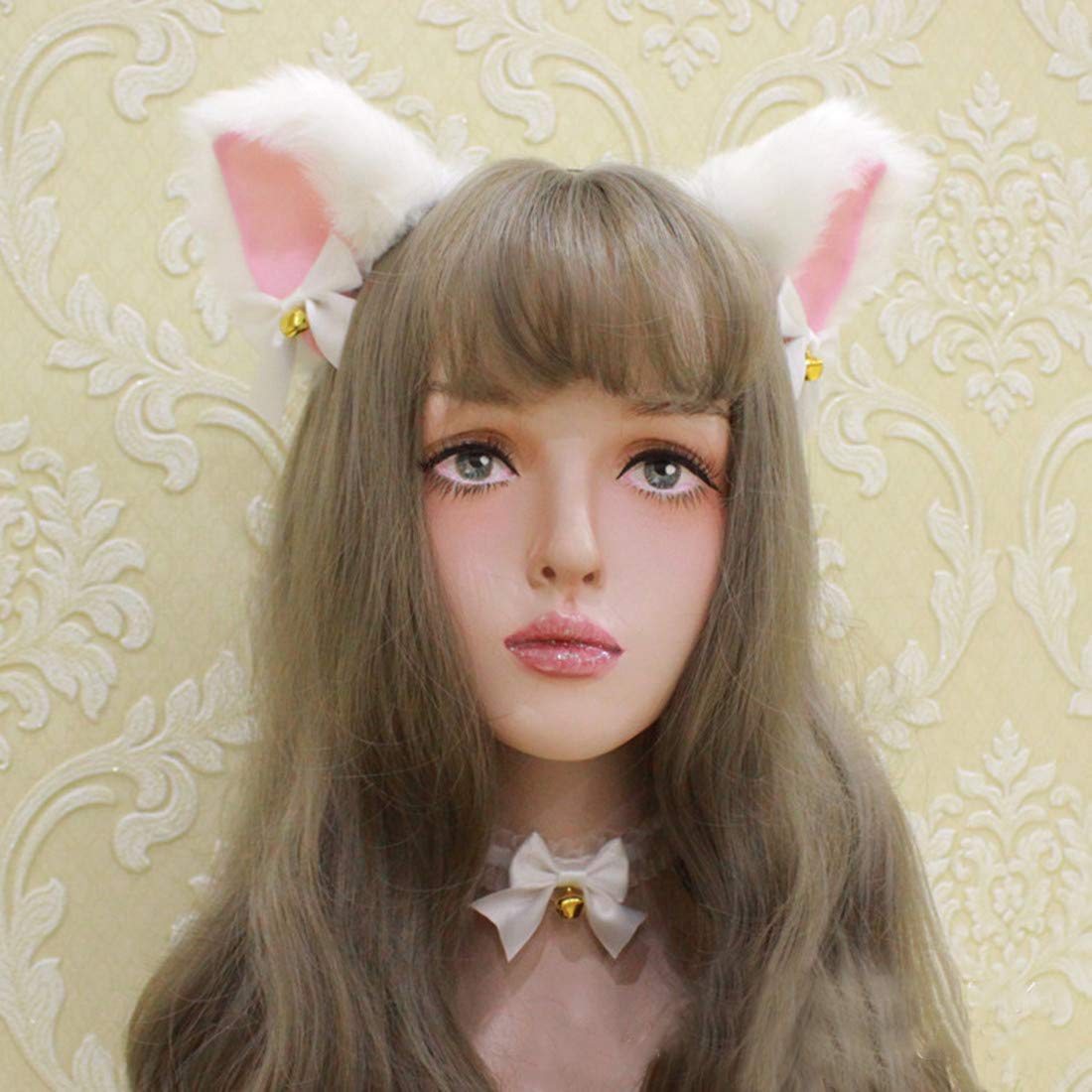Fxaelian Animal Fox Cat Dog Ears Headband - Cute Furry Cosplay Costume Accessories for Halloween, Party, Anime Conventions & Dress Up Play