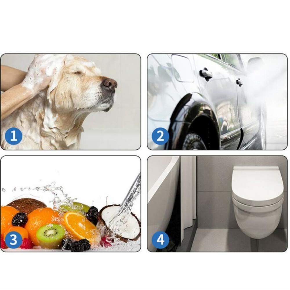 ABS Handheld Bidet Sprayer Set - Easy Install Toilet & Pet Cleaning Hose for Bathroom & Diaper Wash